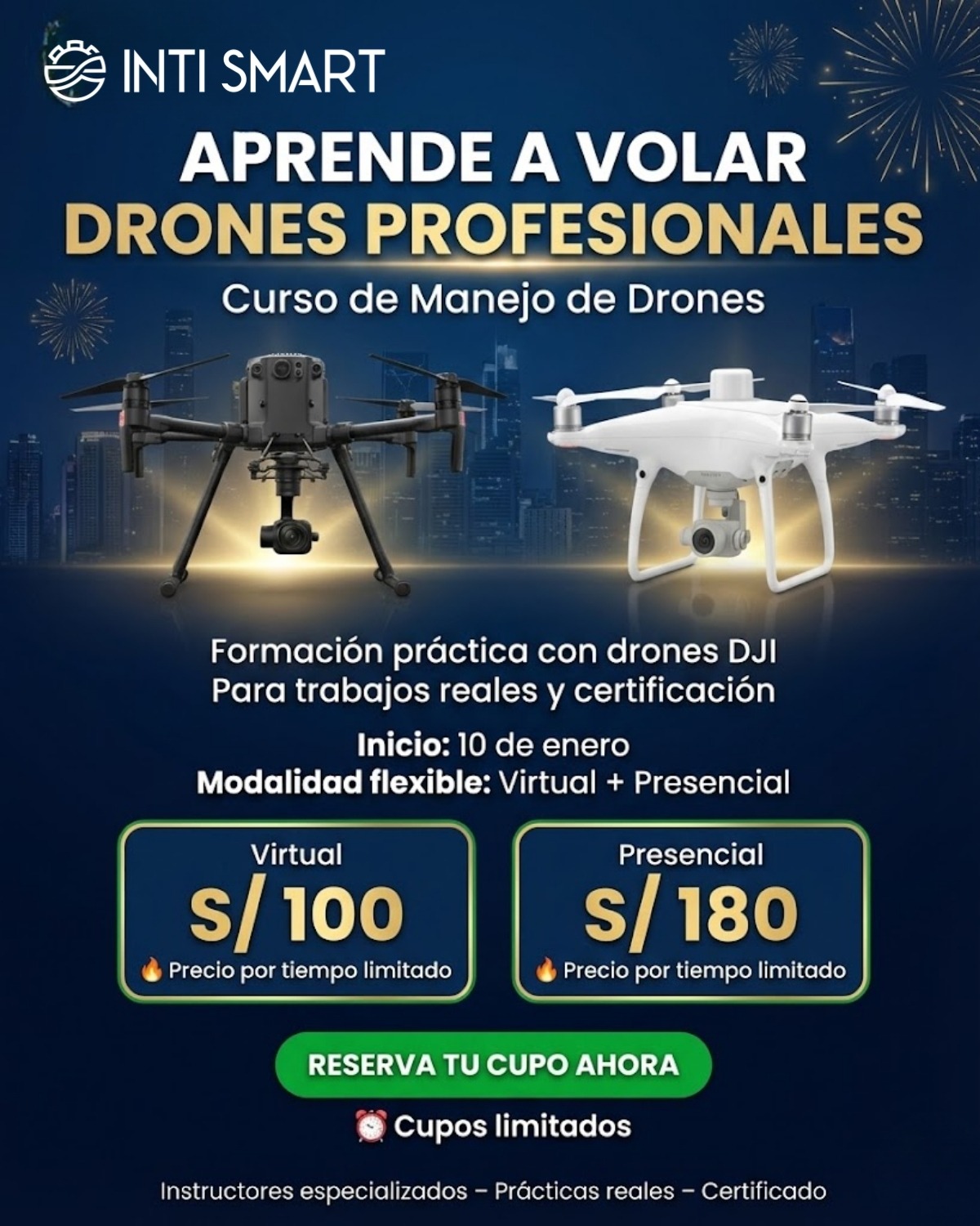 Operación de Drones UAS